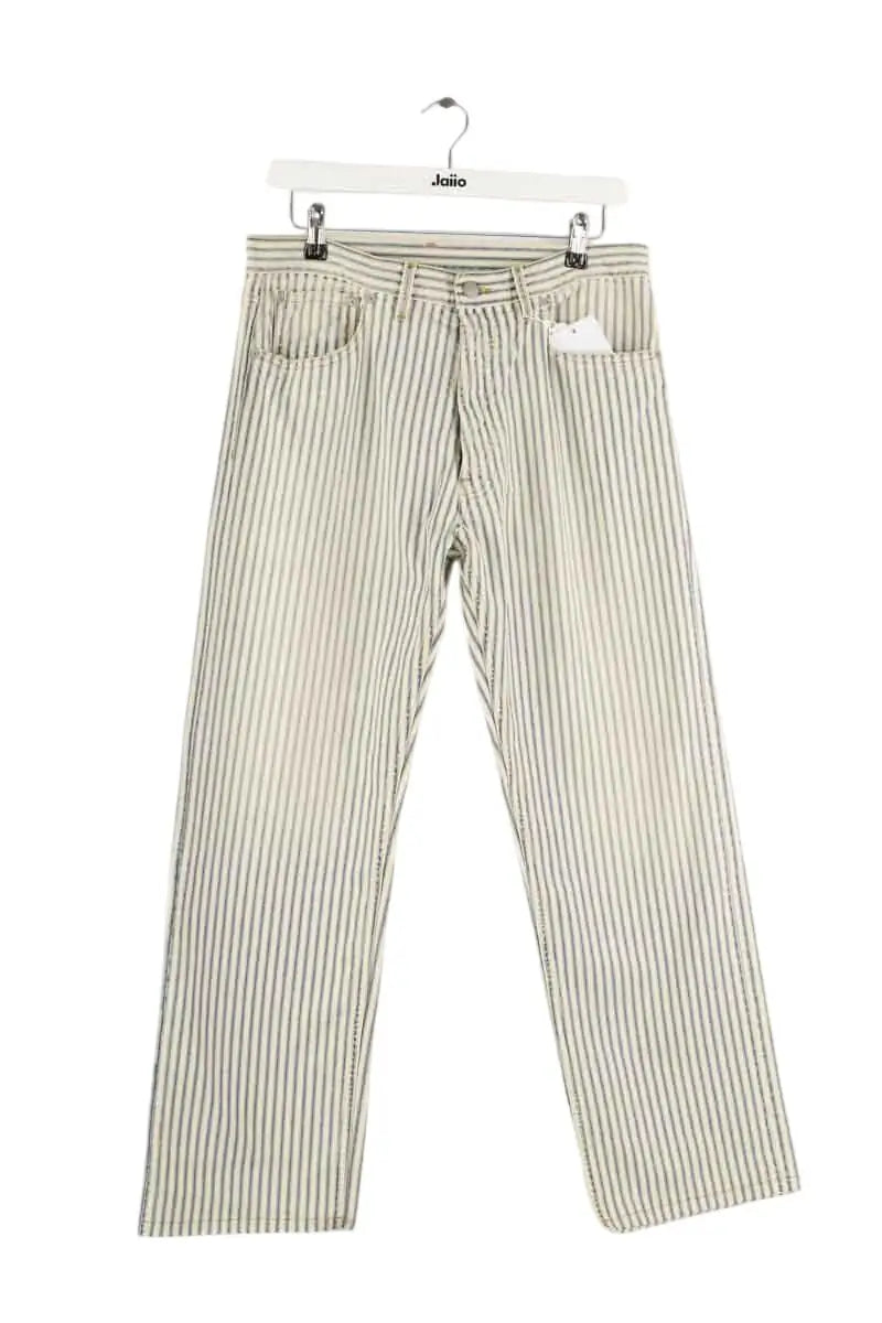Pantalon droit Maison Martin Margiela Ecru en Coton, taille S - Seconde Main