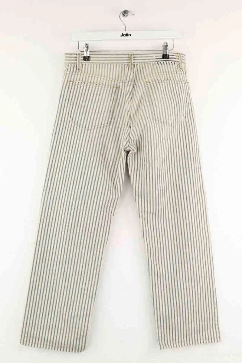 Pantalon droit Maison Martin Margiela Ecru en Coton