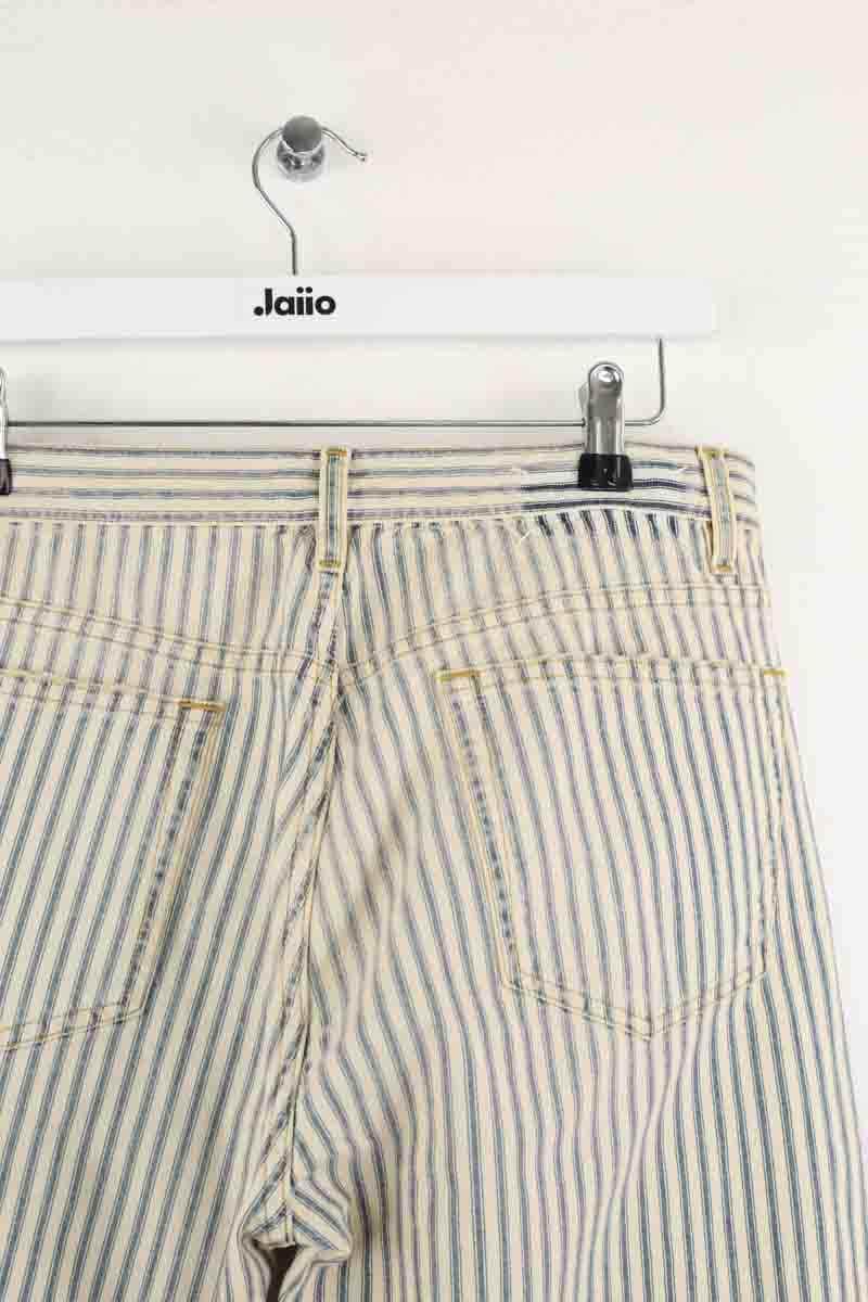 Pantalon droit Maison Martin Margiela Ecru en Coton