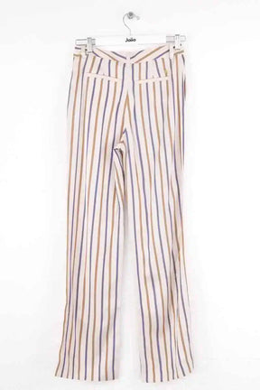 Pantalon droit Maison Sarah Lavoine Beige en Viscose