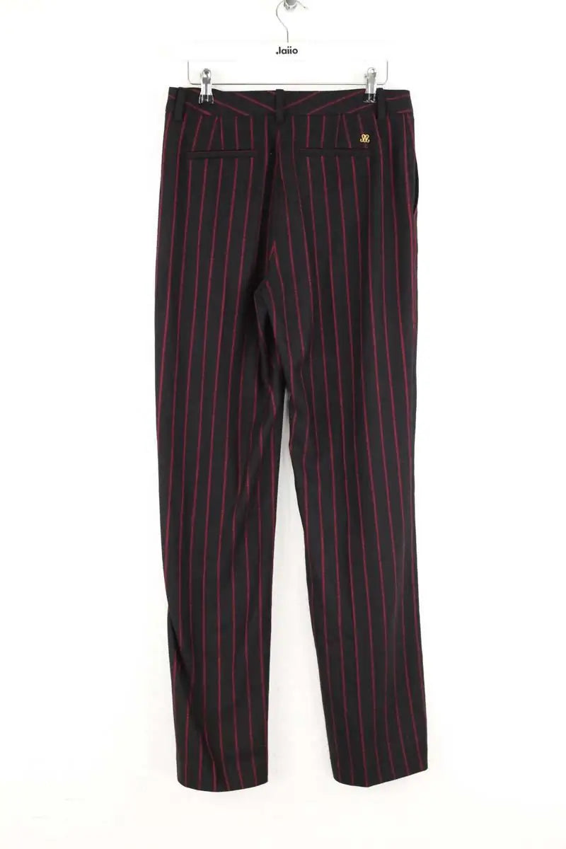 Pantalon droit Maison Sarah Lavoine Noir en Laine