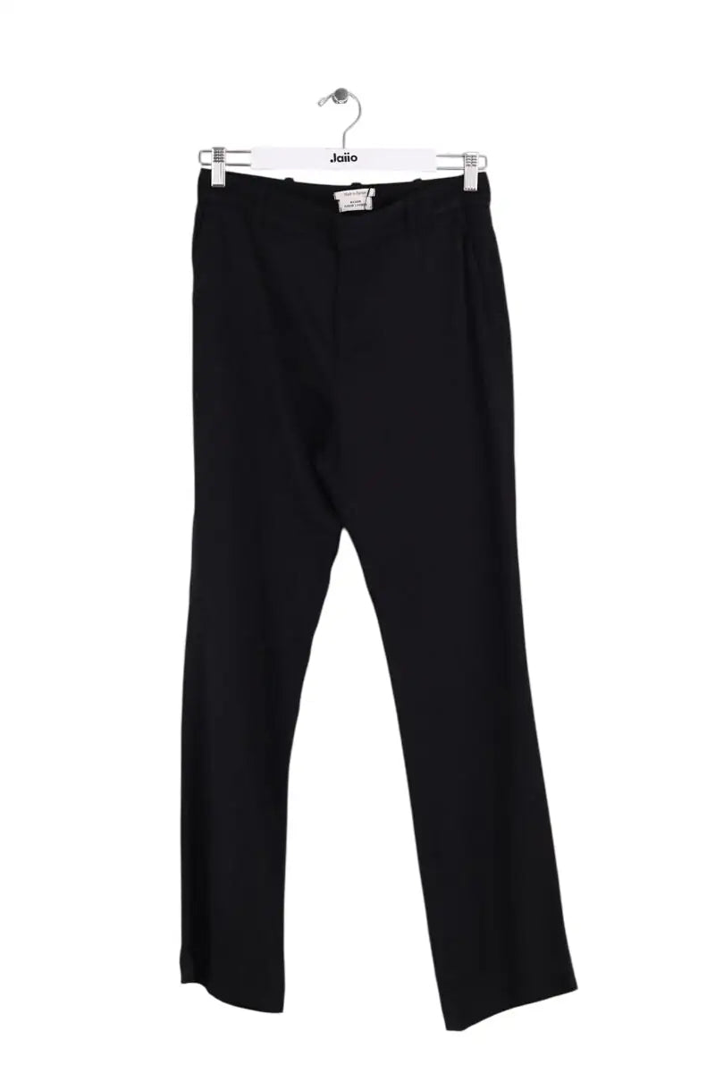 Pantalon droit Maison Sarah Lavoine Noir en Viscose, taille M - Seconde Main