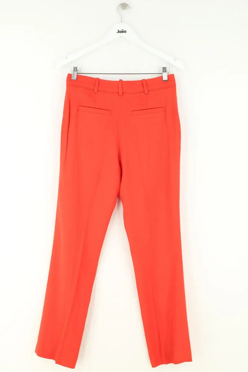 Pantalon droit Maison Sarah Lavoine Rouge en Viscose
