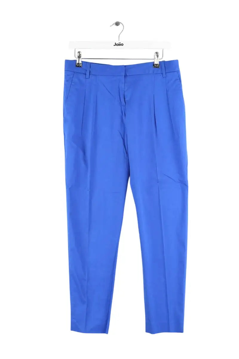 Pantalon droit Maje Bleu en Coton, taille L - Seconde Main