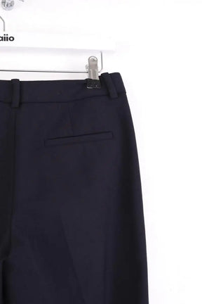 Pantalon droit Maje Erika Noir en Synthétique