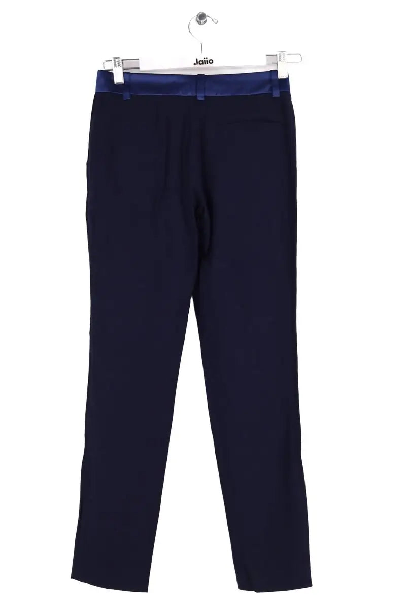 Pantalon droit Maje Marine en Viscose