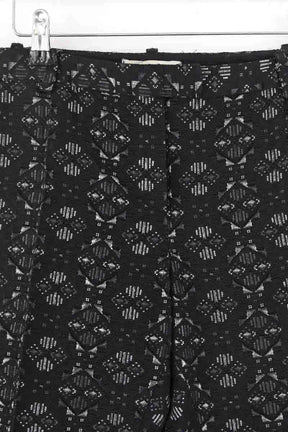 Pantalon droit Maje Noir en Synthétique