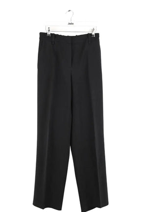 Pantalon droit Maje Noir en Synthétique, taille S - Seconde Main