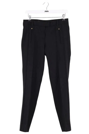 Pantalon droit Maje Noir en Synthétique, taille S - Seconde Main