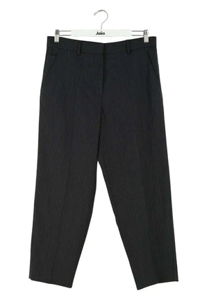 Pantalon droit Margaux Lonnberg Noir en Laine, taille L - Seconde Main