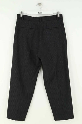 Pantalon droit Margaux Lonnberg Noir en Laine