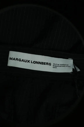 Pantalon droit Margaux Lonnberg Noir en Laine