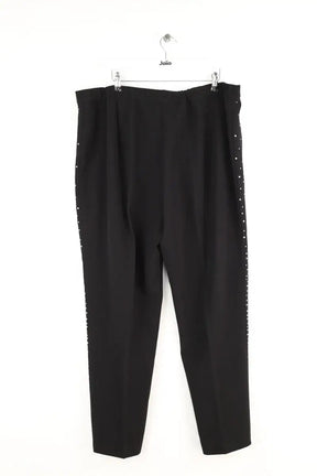 Pantalon droit Marina Rinaldi Noir en Polyester