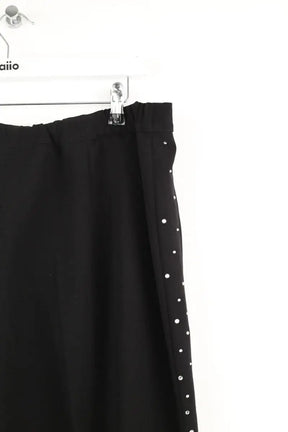 Pantalon droit Marina Rinaldi Noir en Polyester