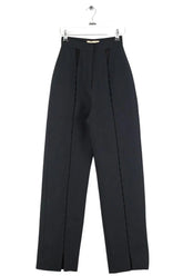 Pantalon droit Materiel Noir en Polyester, taille XS - Seconde Main