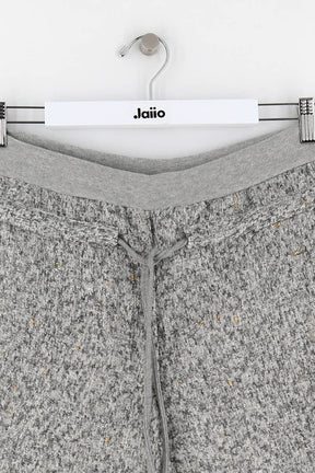 Pantalon droit Max & Moi Gris en Polyester