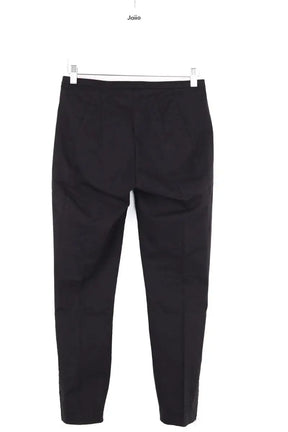 Pantalon droit Max Mara Noir en Coton