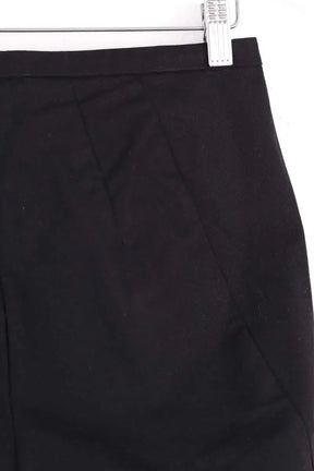 Pantalon droit Max Mara Noir en Coton
