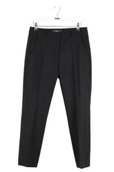 Pantalon droit Max Mara Noir en Laine, taille M - Seconde Main