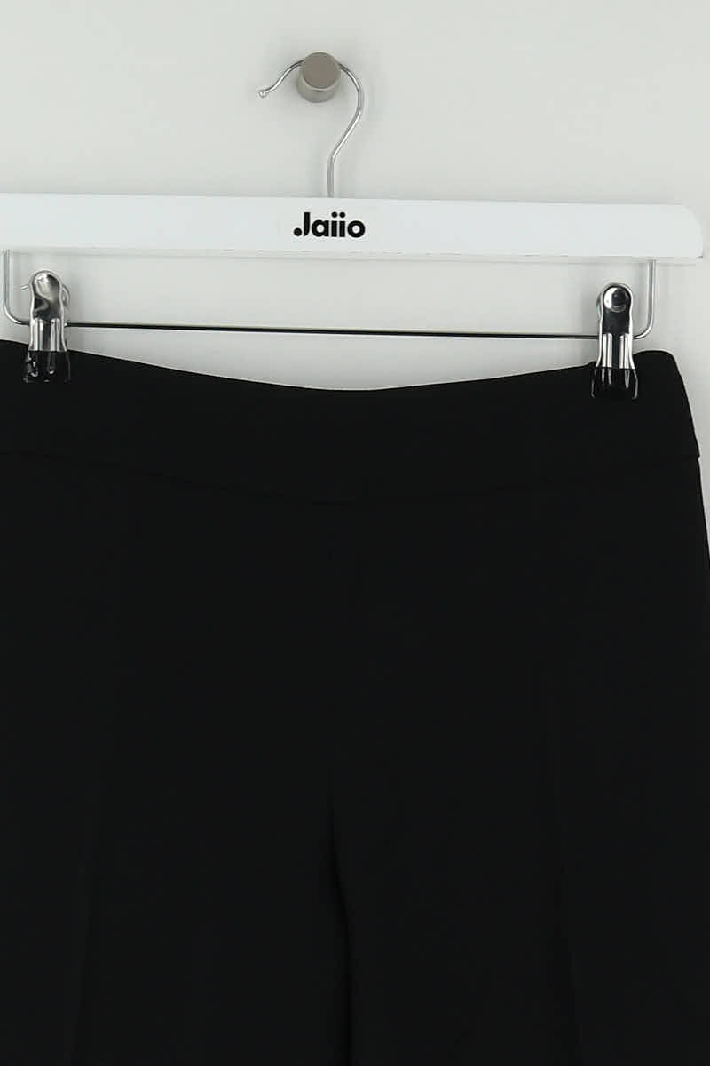 Pantalon droit Max Mara Noir en Polyester