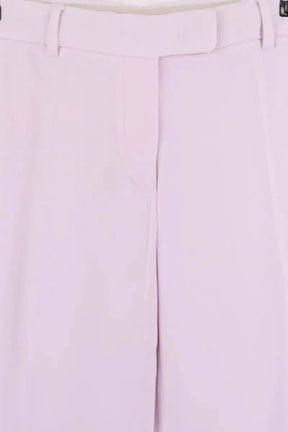 Pantalon droit Max Mara Rose en Synthétique