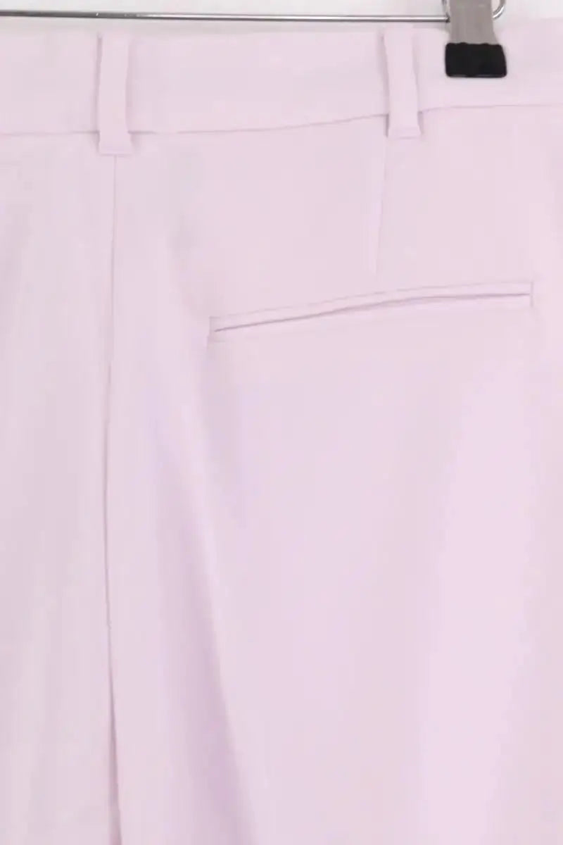 Pantalon droit Max Mara Rose en Synthétique