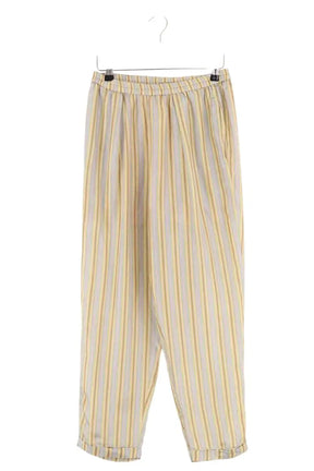 Pantalon droit Mes Demoiselles Aimee Vert en Soie, taille S - Seconde Main