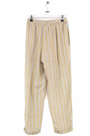 Pantalon droit Mes Demoiselles Aimee Vert en Soie