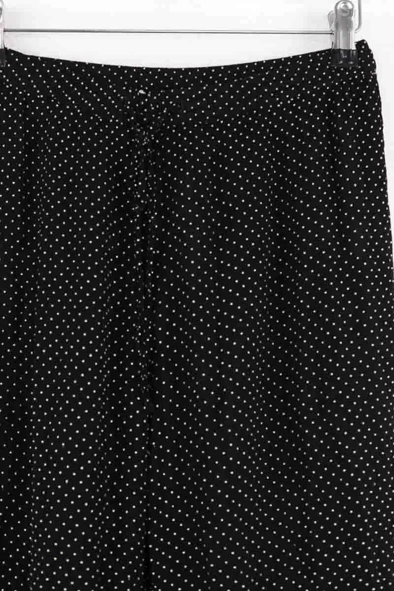 Pantalon droit Mes Demoiselles Noir en Viscose