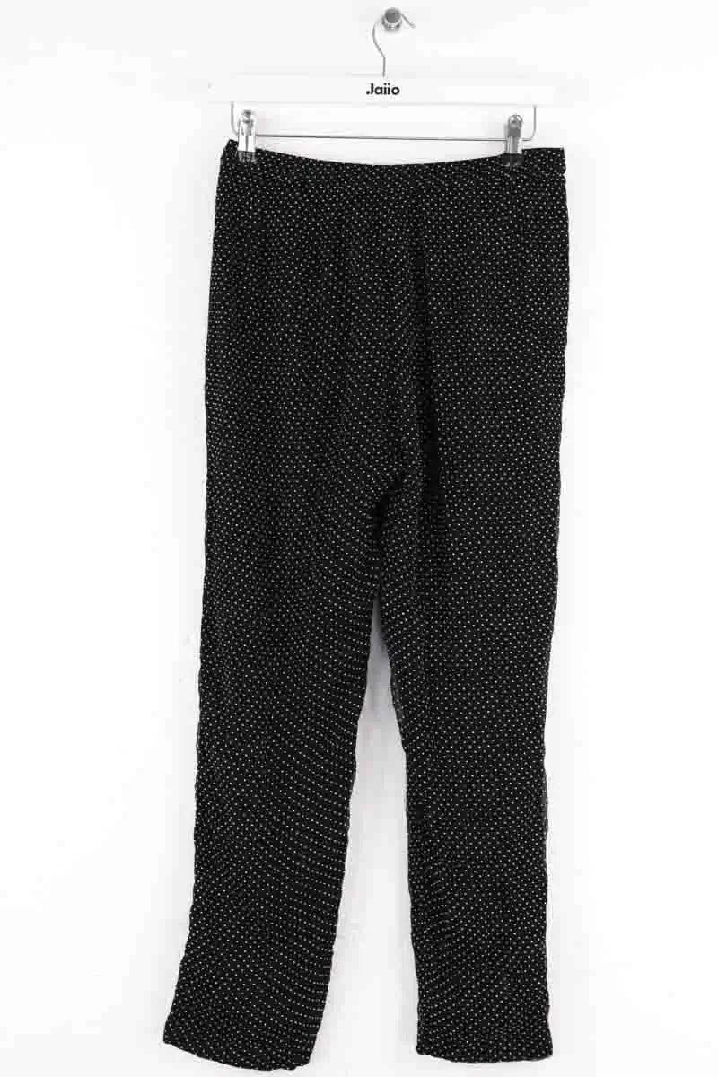 Pantalon droit Mes Demoiselles Noir en Viscose