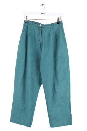 Pantalon droit Mes Demoiselles Vert en Coton, taille XS - Seconde Main