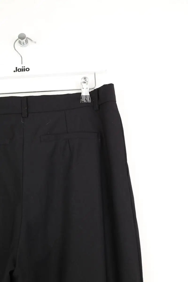 Pantalon droit Modetrotter Noir en Laine