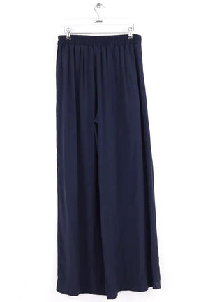 Pantalon droit Momoni Bleu en Synthétique