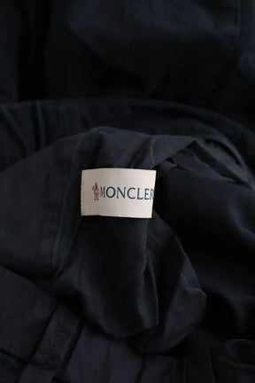 Pantalon droit Moncler Bleu en Coton