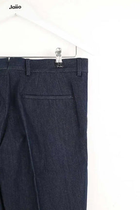 Pantalon droit Moncler Bleu en Coton