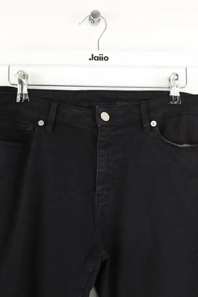 Pantalon droit Moschino Noir en Coton