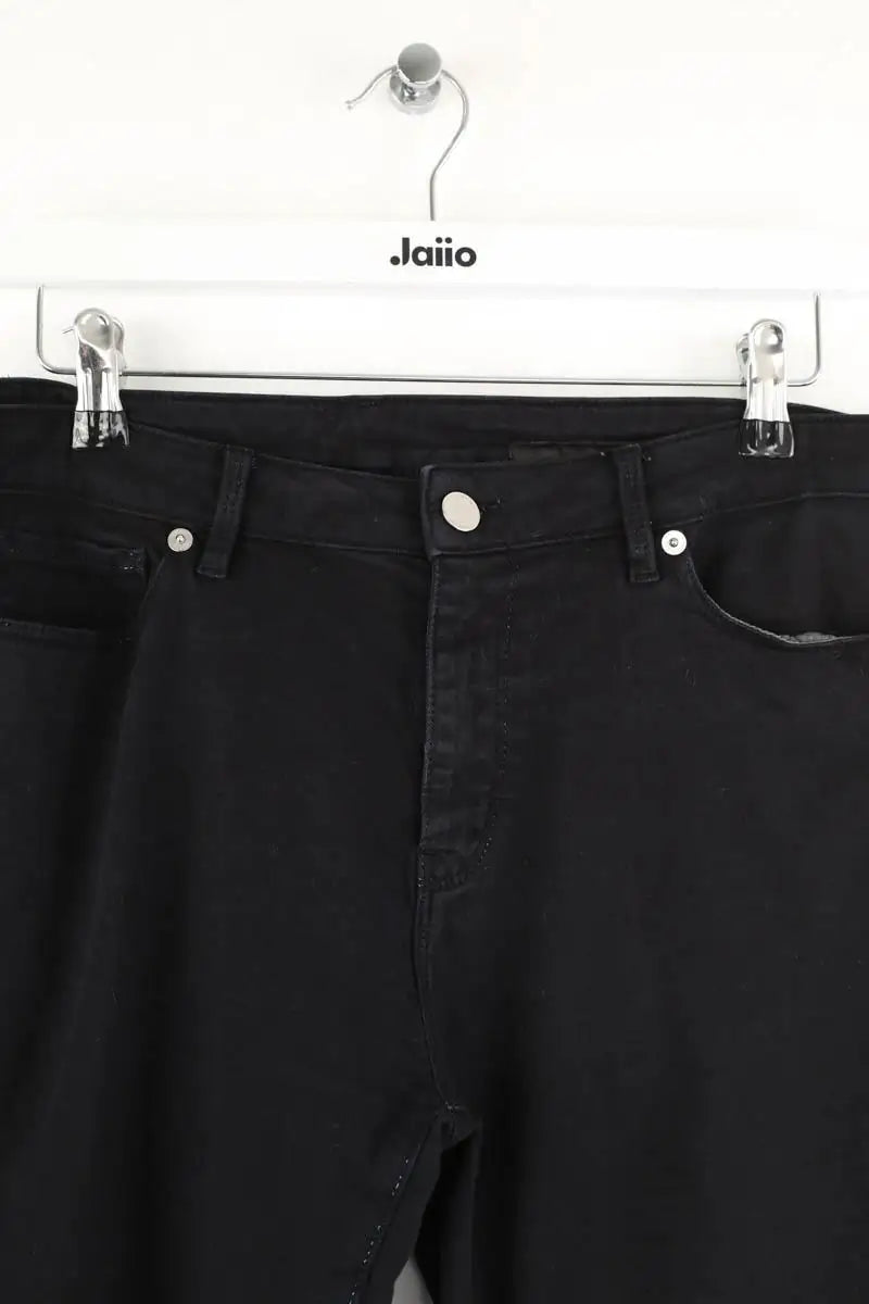 Pantalon droit Moschino Noir en Coton