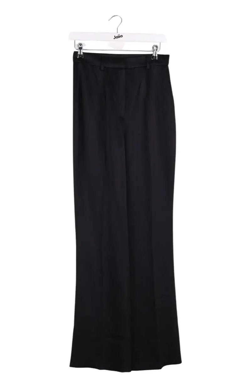 Pantalon droit Nanushka Noir en Coton, taille S - Seconde Main