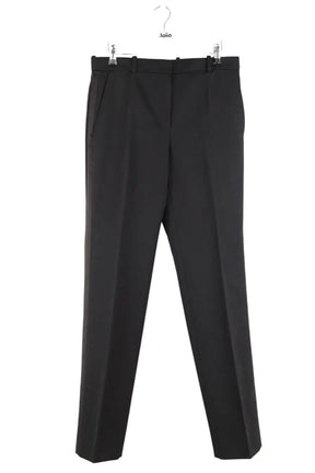 Pantalon droit Nina Ricci Noir en Laine, taille L - Seconde Main
