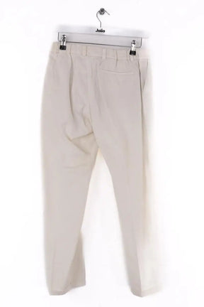 Pantalon droit Noyoco Blanc en Coton