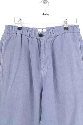 Pantalon droit Octobre Bleu en Lin