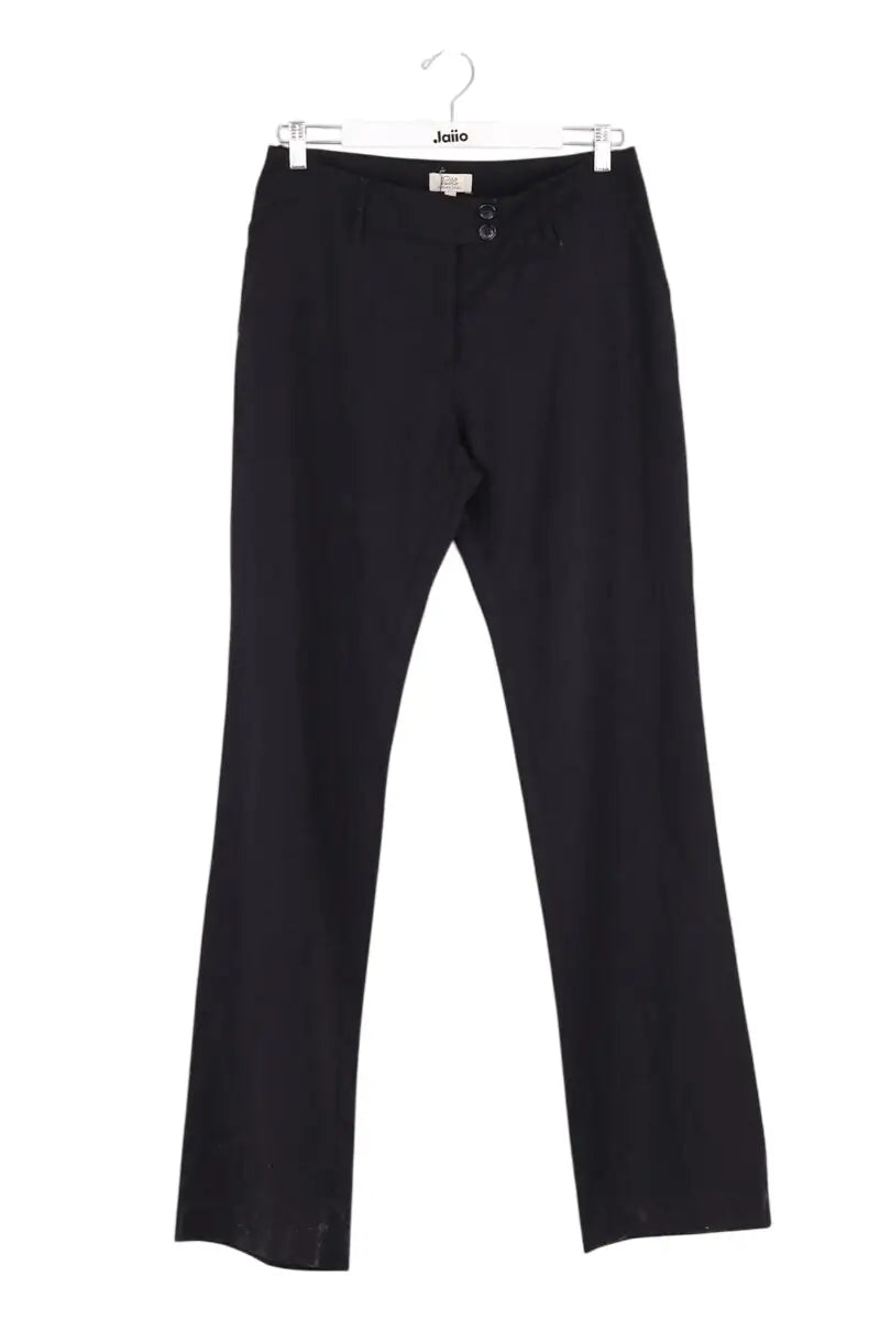 Pantalon droit Pablo Noir en Laine, taille XL - Seconde Main