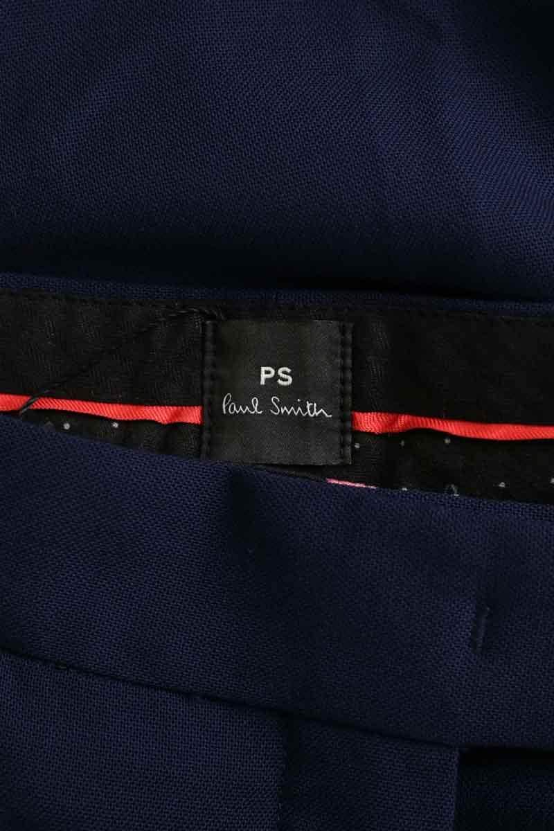 Pantalon droit Paul Smith Bleu en Laine