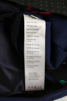 Pantalon droit Paul Smith Bleu en Laine