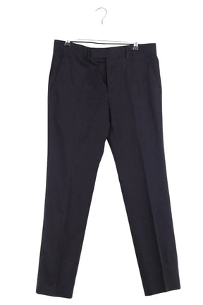 Pantalon droit Paul Smith Noir en Coton, taille S - Seconde Main