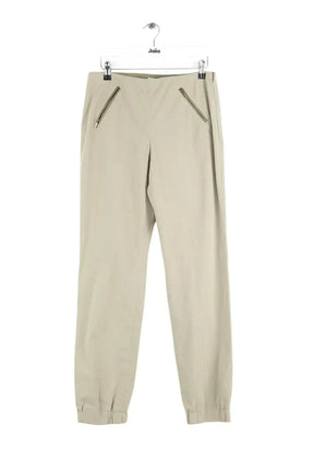 Pantalon droit Paule Ka Kaki en Coton, taille L - Seconde Main