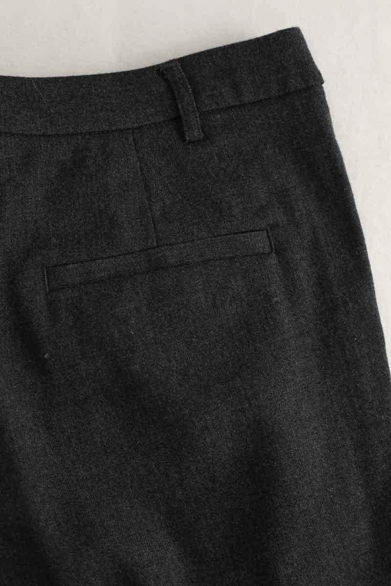 Pantalon droit Pinko Anthracite en Laine