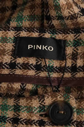 Pantalon droit Pinko Camel en Laine