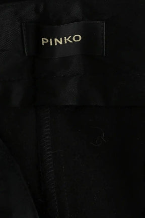 Pantalon droit Pinko Noir en Viscose