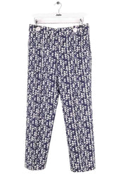 Pantalon droit Prada Bleu en Laine, taille XS - Seconde Main